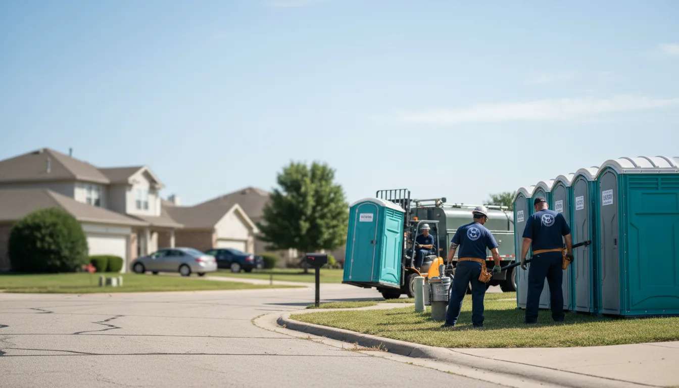 Porta Potty Rental in Sheffield Lake, OH near me